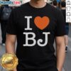 Good I Love Bj Chicago Bears T-Shirt featuring a bold design, perfect for die-hard Chicago Bears fans.
