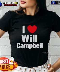 Good I Love Will Campbell New England Patriots football lover ladies tee showcasing team pride and style.