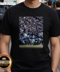 Good Indianapolis Colts He Is Mendoza T-Shirt featuring vibrant team colors and bold graphic design for fans.