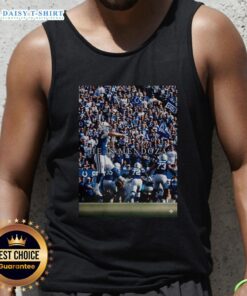 Good Indianapolis Colts He Is Mendoza tank top featuring vibrant team colors and bold graphic design for fans.