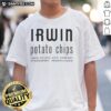 Good Irwin Potato Chips T-Shirt featuring a vibrant design and logo, perfect for snack lovers and casual wear.