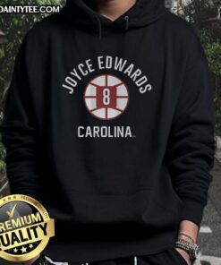 Good Joyce Edwards South Carolina Gamecocks Basketball Name and Number 8 Hoodie showcasing team pride and style.