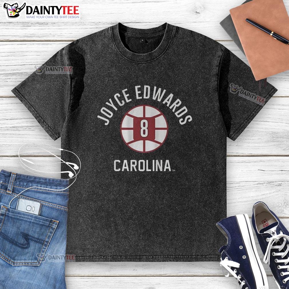 good-joyce-edwards-south-carolina-gamecocks-basketball-name-and-number-ball-8-washed-t-shirt Good Joyce Edwards South Carolina Gamecocks basketball name and number ball 8 washed t-shirt in vibrant colors.
