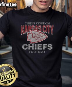 Good Kansas City Chiefs head on t-shirt design featuring vibrant team colors and logo, perfect for fans.