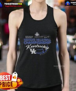 Good Kentucky Wildcats 2025 NCAA Division I Women's Volleyball Championship Final Four Bound tank top in vibrant blue.