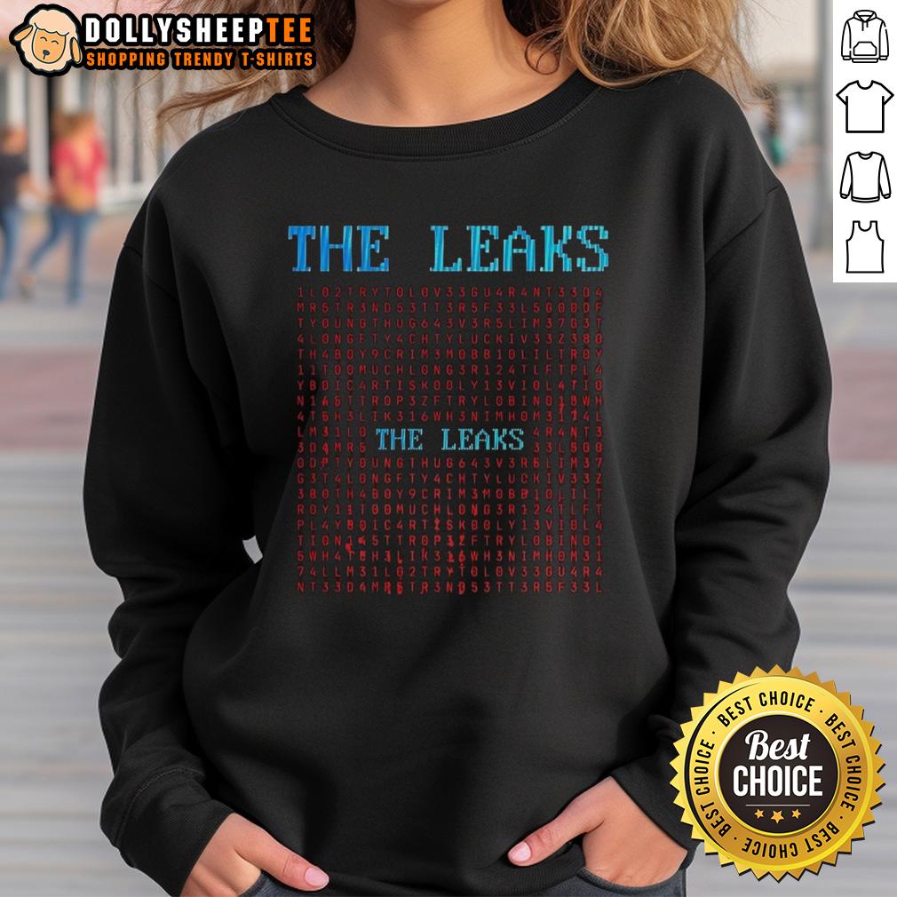 Good Lil Baby And The Leaks Encrypted Text Sweatshirt Good Lil Baby and The Leaks Encrypted Text Sweatshirt featuring bold graphics and trendy design for streetwear lovers.