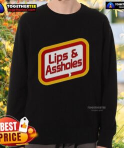 Good Lips and Assholes sweatshirt featuring a stylish design, perfect for casual wear and expressing unique style.