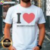 Good Love Mummy And Daddy Lu Is Mummy And Jarch Is Daddy T-Shirt featuring playful family-themed design.