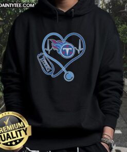 Good Love Tennessee Titans Stethoscope Headphones Fans Hoodie, perfect for dedicated Titans supporters showcasing team spirit.