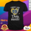 Good Marquette Golden Eagles Lady Sassy Classy and a Tad Badassy Diamond Heart T-Shirt design in vibrant colors.
