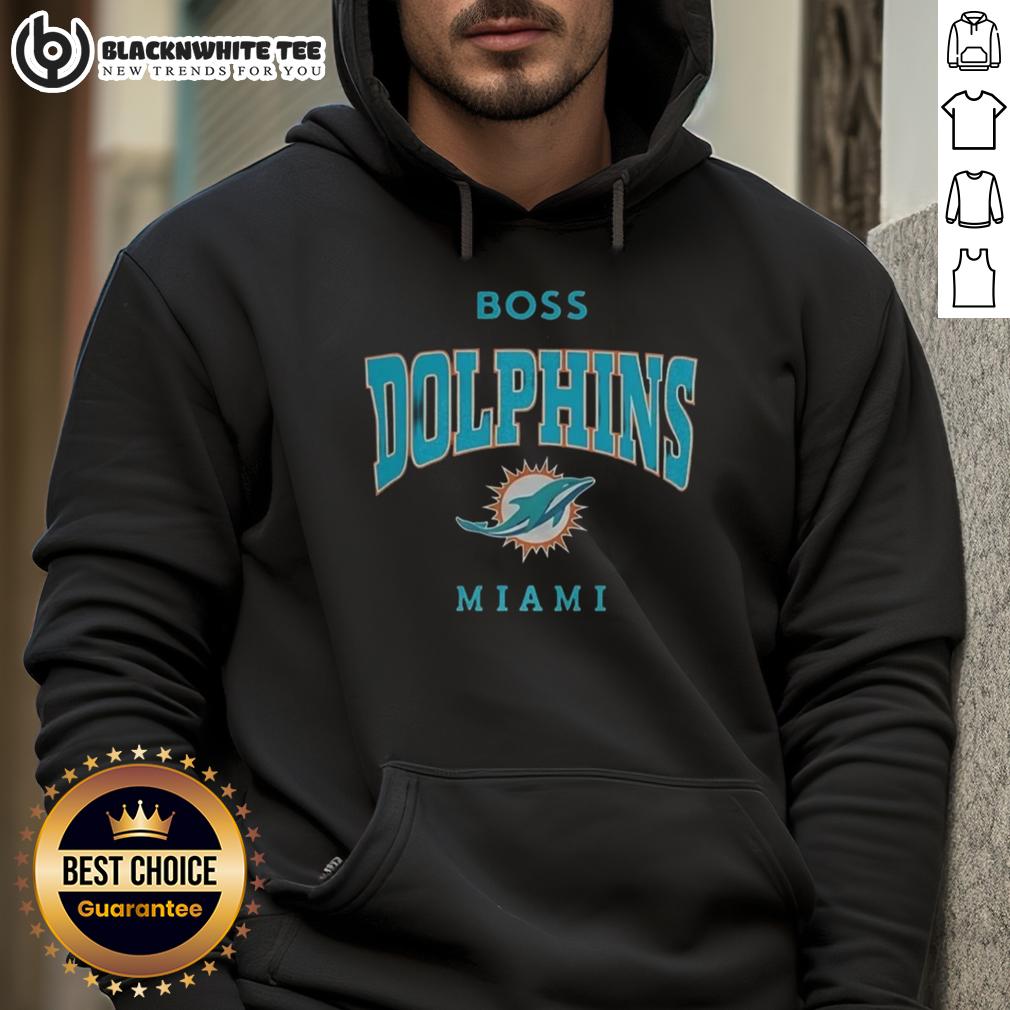 Good Miami Dolphins Nfl Boss Logo Hoodie Good Miami Dolphins NFL Boss Logo Hoodie featuring vibrant team colors and logo design, perfect for fans.