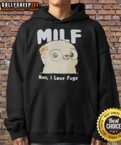 Good MILF Man I Love Fugz hoodie in vibrant colors, featuring a trendy design perfect for casual wear and stylish outfits.