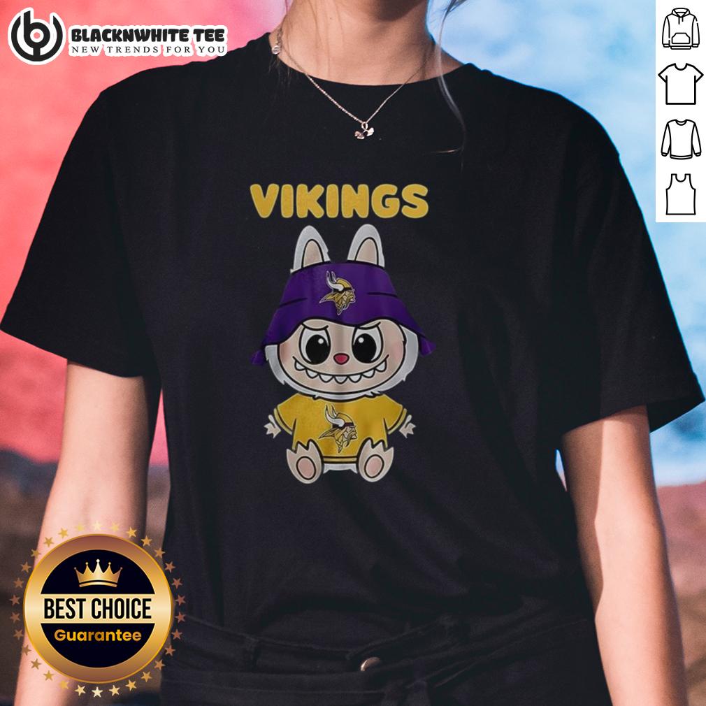 Good Minnesota Vikings Labubu Ladies Tee Good Minnesota Vikings Labubu Ladies Tee featuring vibrant team colors and stylish design for female fans.