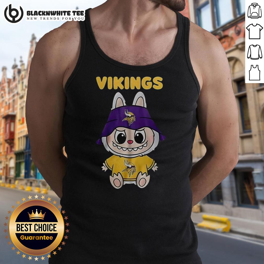 Good Minnesota Vikings Labubu Tank Top Good Minnesota Vikings Labubu tank top featuring bold team colors and logo, perfect for game day and summer wear.