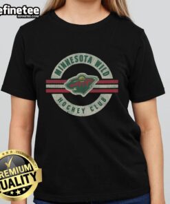 Good Minnesota Wild Surround Ladies Tee featuring vibrant team colors and stylish design for hockey fans.