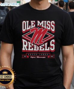 Good Mississippi Rebels Heater T-Shirt featuring bold team graphics, perfect for fans and game day wear.