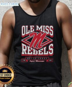 Good Mississippi Rebels heater tank top featuring vibrant team colors and logo, perfect for fans and summer wear.