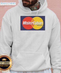 Good Mister Cuban Priceless Logo Hoodie featuring a stylish design and vibrant colors for trendy casual wear.
