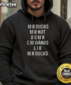 Good Mr. Ducks hoodie featuring Mr. Not So Mr. and Cm Wang's designs, perfect for fans of quirky streetwear fashion.