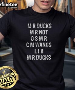 Good Mr Ducks T-Shirt featuring whimsical design by Mr Not So Mr Cm Wang, perfect for casual wear and duck lovers.