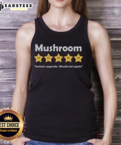 Good Mushroom Review: Instant Upgrade, Would Eat Again - Mario tank top featuring colorful graphics and playful design.
