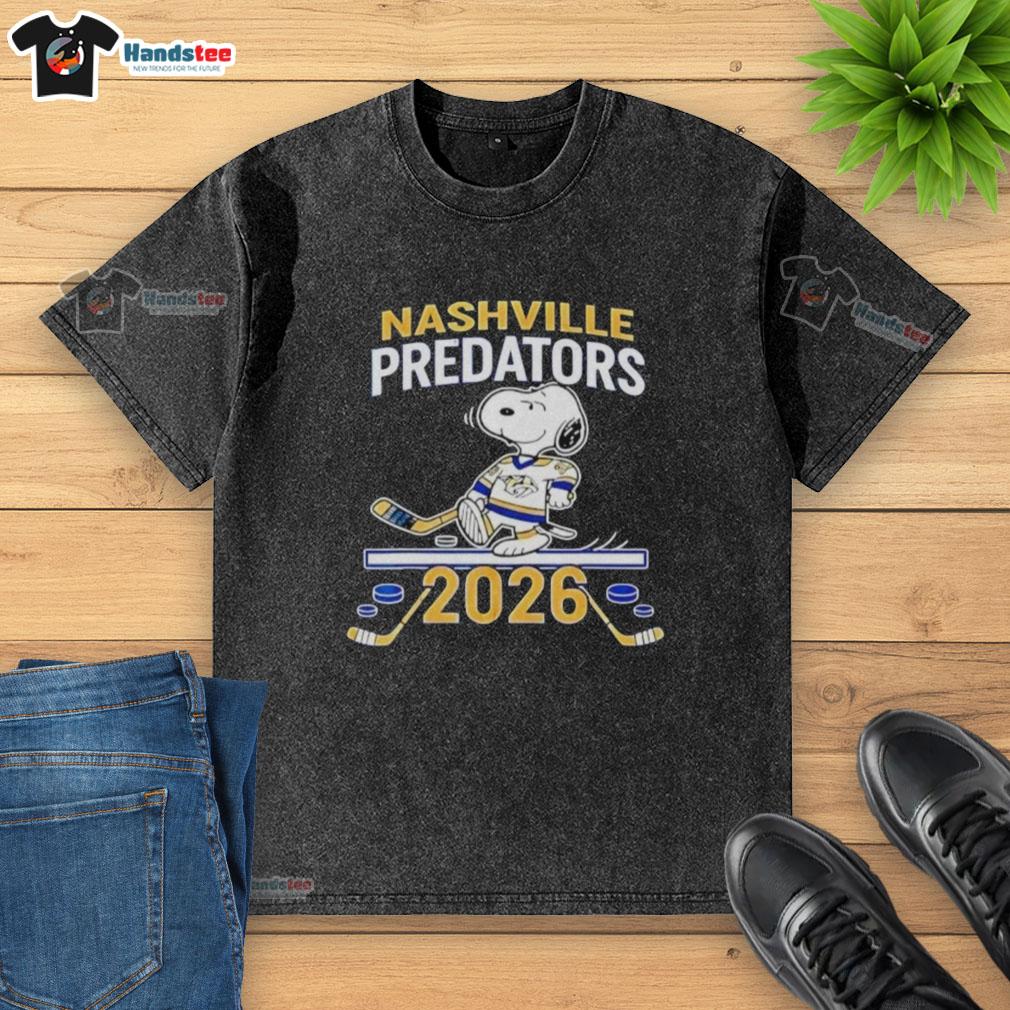 good-nashville-predators-hockey-snoopy-peanuts-2026-washed-t-shirt Good Nashville Predators Hockey Snoopy Peanuts 2026 washed t-shirt featuring a fun graphic design for fans.