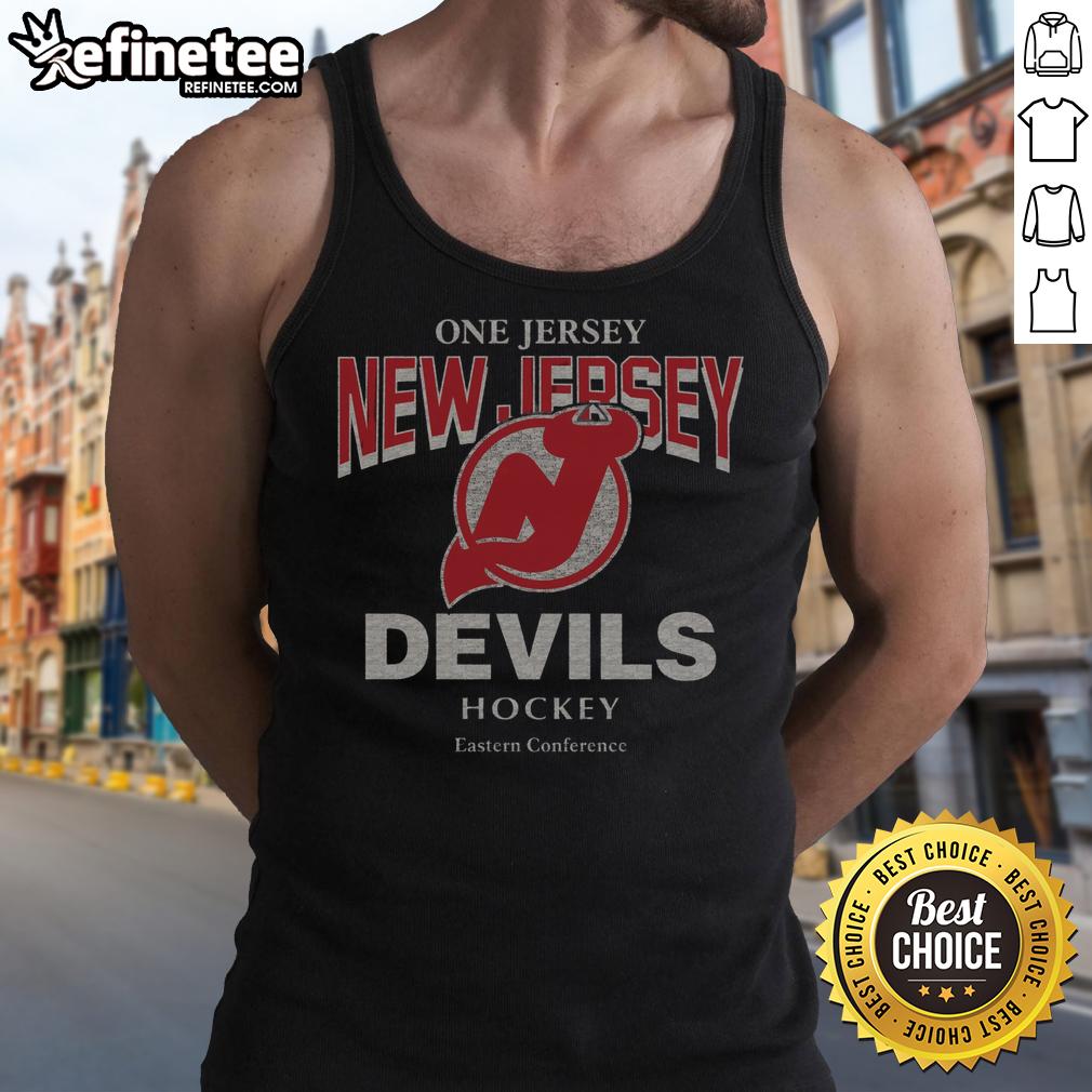 good-new-jersey-devils-vintage-head-on-tank-top Alt Text: Vintage New Jersey Devils tank top featuring a bold team logo and stylish head-on design for fans.