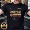 Good New York Knicks Basketball Emirates NBA Cup Champions 2025 T-Shirt featuring team logo and championship design.