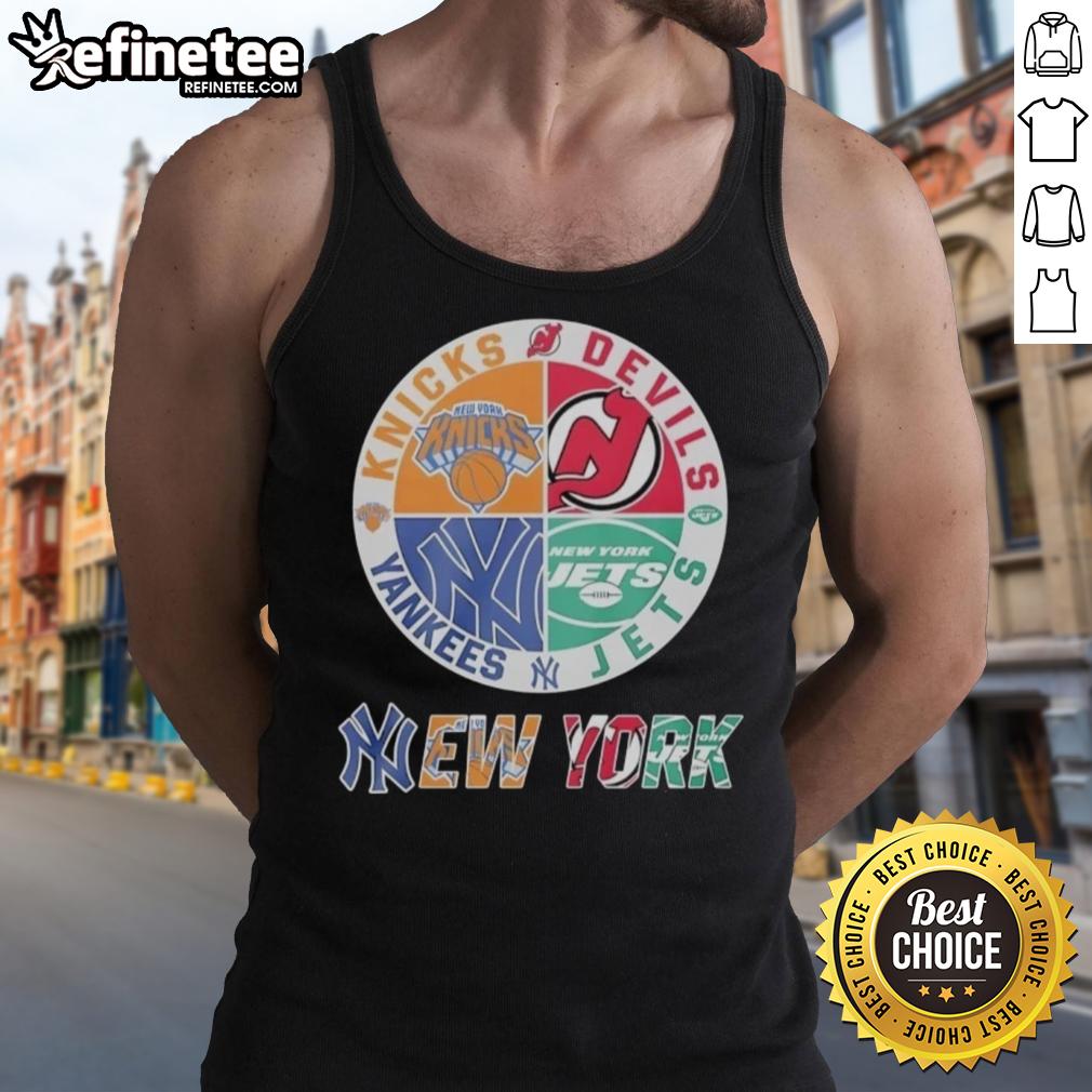 good-new-york-knicks-new-jersey-devils-york-yankees-new-york-jets-mashup-logo-tank-top Good New York Knicks New Jersey Devils Yankees Jets mashup logo tank top showcasing iconic NYC sports teams.