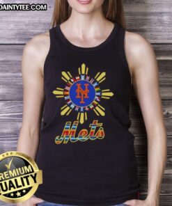 Good New York Mets x Hispanic tank top showcasing vibrant design and team spirit, perfect for fans and summer wear.