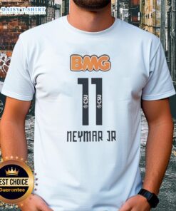 Good Neymar Jr Santos Bmg T-Shirt featuring vibrant design and comfortable fit, perfect for soccer fans.