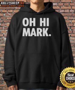 Good Oh Hi Mark 2003 film hoodie featuring iconic quotes and design from The Room movie, perfect for fans.