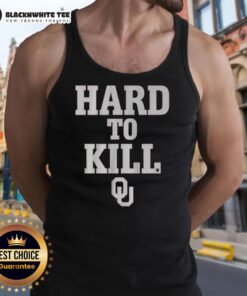 Stylish Good Oklahoma Football Hard To Kill Tank Top featuring bold graphics, perfect for game day and sports enthusiasts.