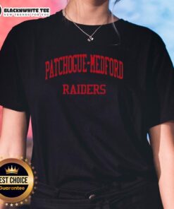 Good Patchogue Medford Raiders High School sports ladies tee in Medford, NY, perfect for fans and athletes.