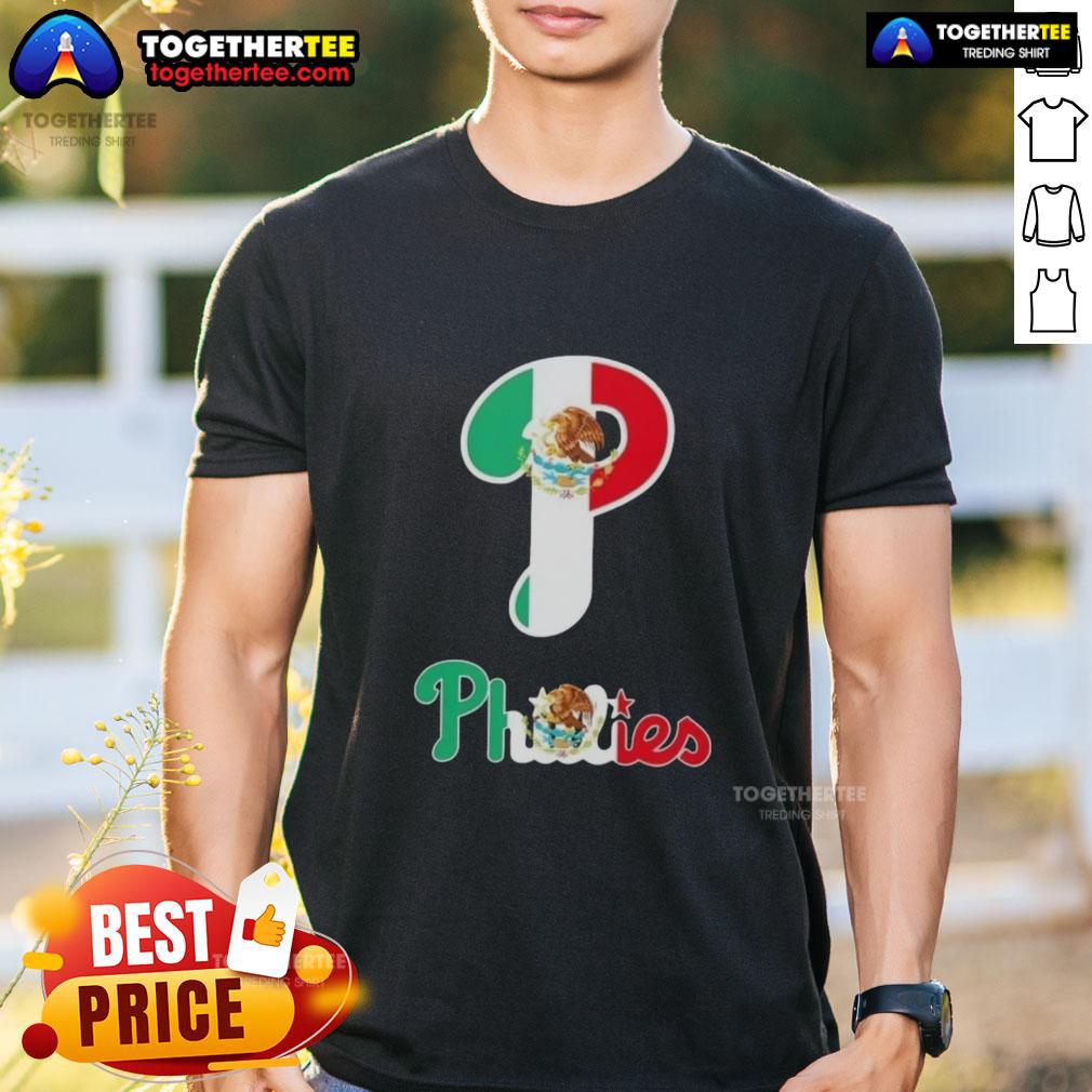 Good Philadelphia Phillies Baseball X Mexican Flag T Shirt Good Philadelphia Phillies Baseball X Mexican Flag T-Shirt featuring vibrant colors and team logo, perfect for fans.
