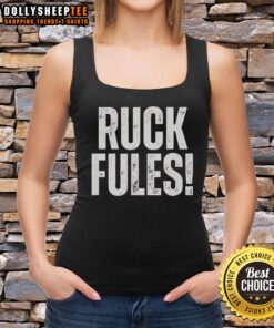 Stylish Good Ruck Fules tank top in vibrant colors, perfect for casual wear and fitness activities.