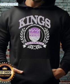 Good Sacramento Kings National Basketball Association crest hoodie featuring a stylish design and vibrant team colors.