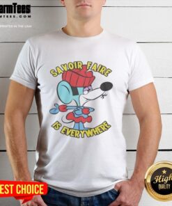 Good Savoir Faire Is Everywhere T-Shirt featuring a stylish design and vibrant colors for casual fashion enthusiasts.