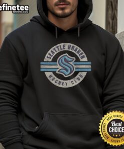 Alt Text: Good Seattle Kraken Surround Hoodie featuring team colors and logo, perfect for fans and cold weather.