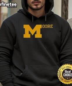 Good Sherrone Moore Michigan Football Hoodie showcasing team colors and logo, perfect for fans and athletes.