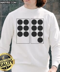 Good Six Seven Dots Sweatshirt in stylish design, featuring colorful dot patterns and a comfortable fit for casual wear.