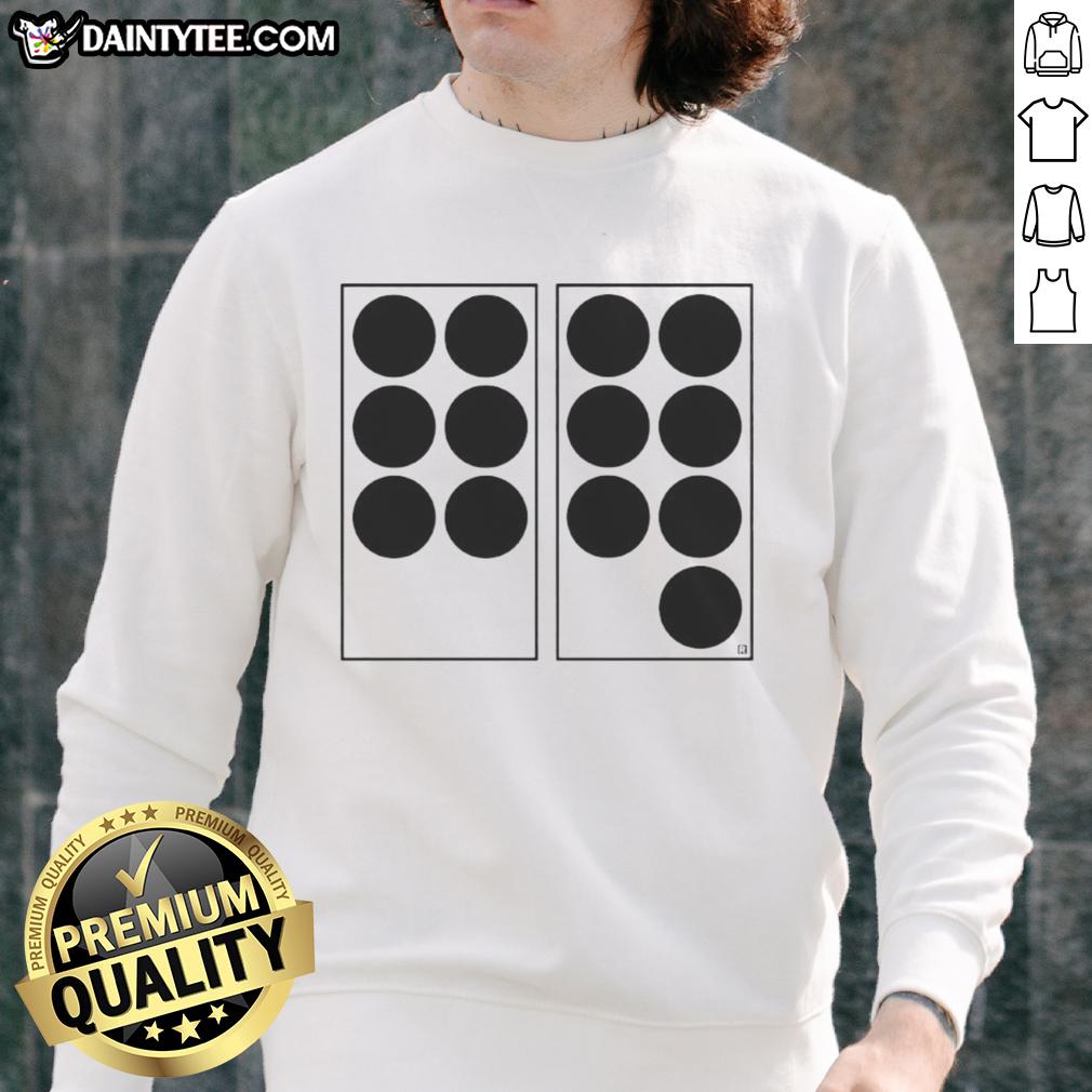 good-six-seven-dots-sweatshirt Good Six Seven Dots Sweatshirt in stylish design, featuring colorful dot patterns and a comfortable fit for casual wear.