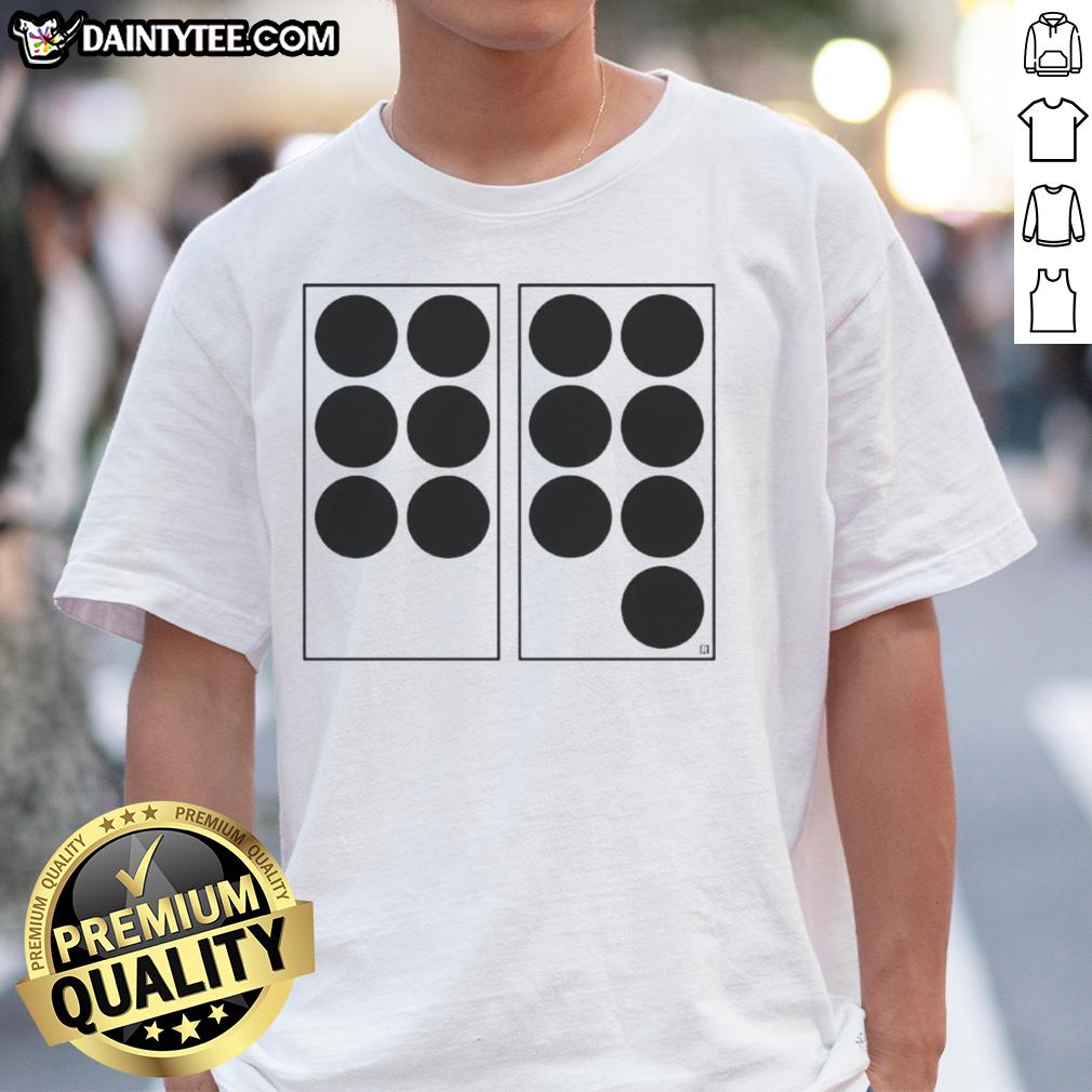 good-six-seven-dots-t-shirt Good Six Seven Dots T-Shirt featuring a stylish dot pattern in vibrant colors, perfect for casual outfits.