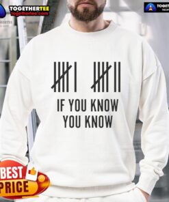 Good Six Seven If You Know You Know sweatshirt in a stylish design, perfect for casual wear and fan culture.