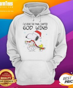 Good Snoopy and Woodstock IVe Read The Final Chapter hoodie with Christmas lights design, perfect for holiday cheer.