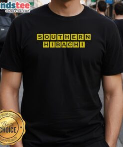 Good Southern Hibachi T-Shirt featuring vibrant graphics and a stylish design perfect for hibachi lovers and Southern cuisine fans.