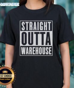 Good Straight Outta Warehouse Ladies Tee in stylish design, perfect for casual wear and showcasing fun warehouse vibes.