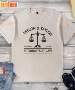 Alt Text: Good Taylor Attorneys at Law washed t-shirt featuring logo and stylish design for legal professionals.