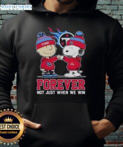 Good Tennessee Titans x Charlie Brown vs Snoopy Forever hoodie featuring playful graphics and team colors for fans.