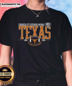 Good Texas Longhorns Cheez-It Citrus Bowl 2025 Ladies Tee featuring vibrant team colors and stylish design for fans.